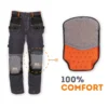 Fento Pocket Kniebeschermer in broek