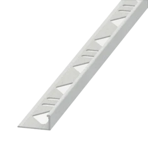 LK Pro Tegelprofiel recht Mat Stone Wit Nr55 L Vorm Jolly Profiel Tegelstrip 6, 8, 10, 11mm 270cm