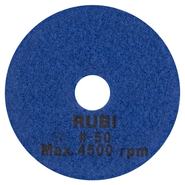 Rubi 62970 Diamant Polijst pads droog Korrel 50