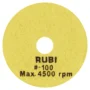 Rubi 62971 Diamant Polijstpad Droog Korrel 100