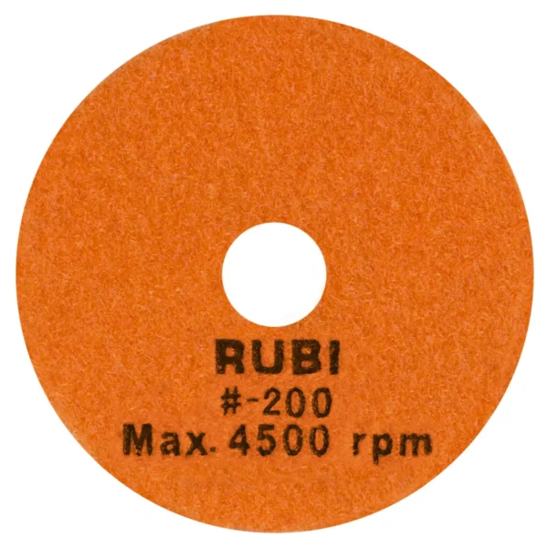 Rubi 62972 Diamant Polijstpad Droog Korrel 200