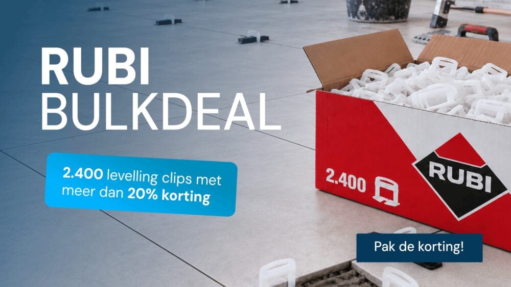 Rubi-Levelling-Clips-Actie