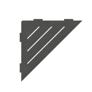 Tegel Planchet Recht Douche planchet nr.52 Mat Steen Graphit