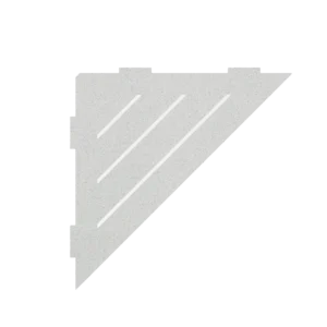 Tegel Planchet Recht Douche planchet nr.55 Mat Steen Wit