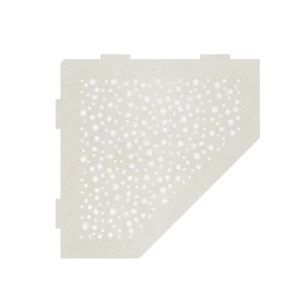 Tegel Planchet Vierkant Douche planchet nr.54 Mat Steen creme