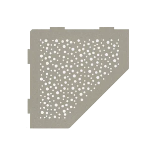 Tegel Planchet Vierkant Douche planchet nr.58 Mat Zand Beige