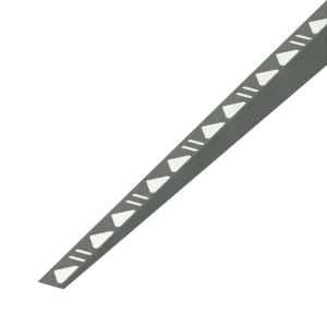 Tegelprofiel RVS Steen Oud Grijs Afschotprofiel Links 10mm 148cm