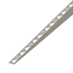 Tegelprofiel RVS Zand Beige Afschotprofiel Links 10mm 148cm