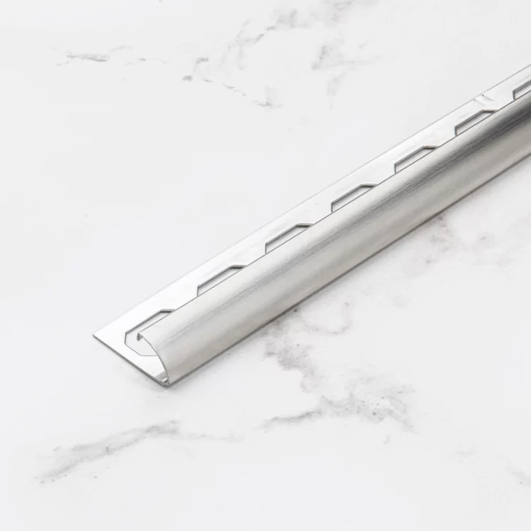 Tegelprofiel Rondt RVS Geborsteld LK Pro